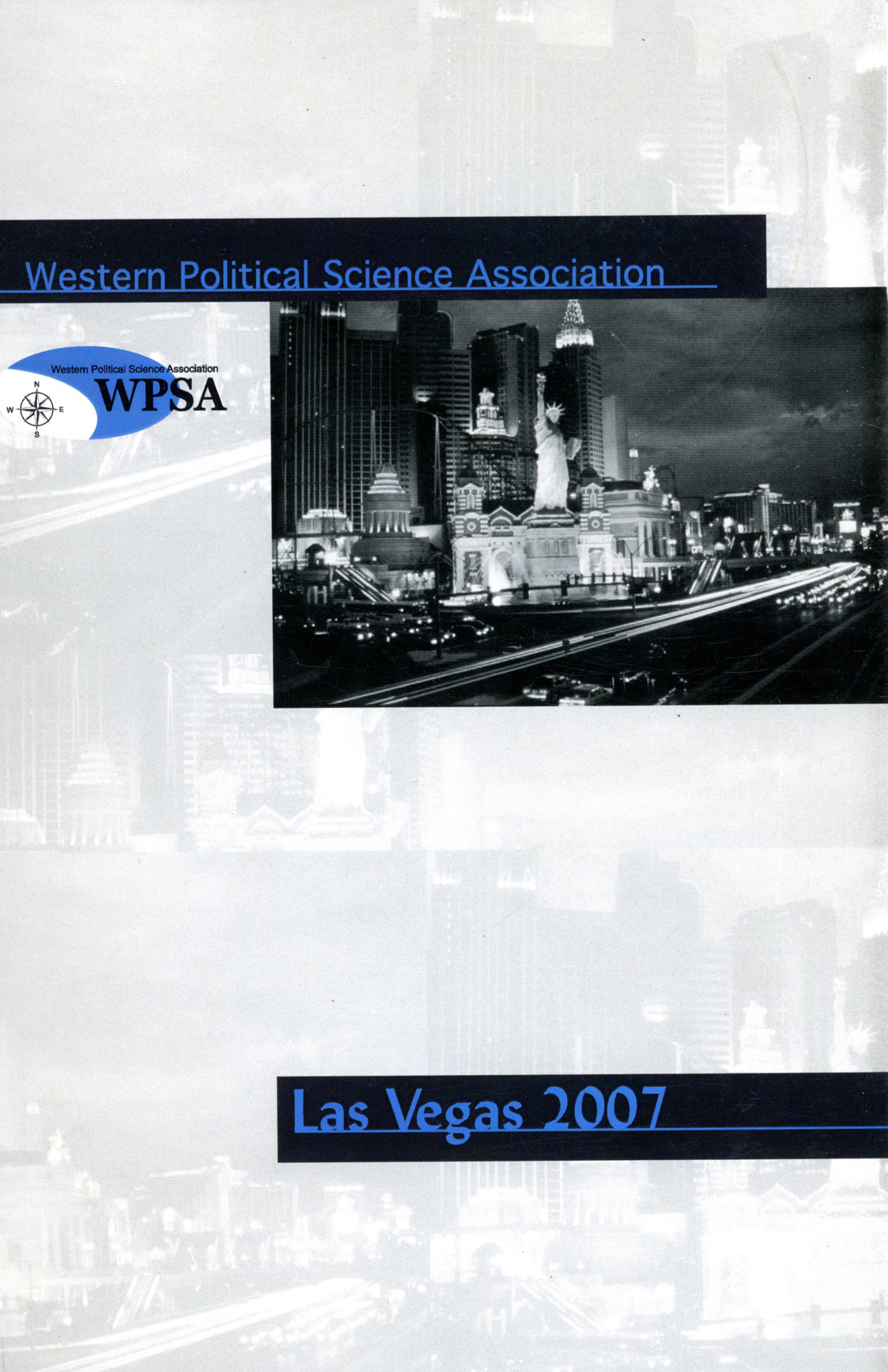 WPSA 2007 Las Vegas Program