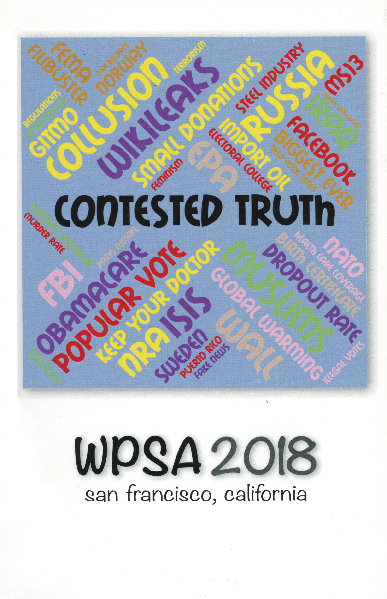 WPSA 2018 San Francisco Program